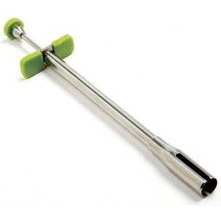 Norpro 1363 rustfrit stål olivenstuffer med komfortgreb 5.25 """" Grøn