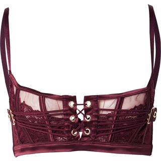 Hunkemöller Avela ikke-formstøbt longline-bh rød - 75C