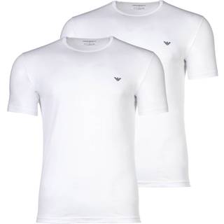 EMPORIO ARMANI Herren T-Shirts weiß Viskose/Modal unifarben