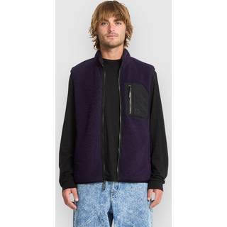 Volcom Muzzer Fuzzar Vest - S - dark purple