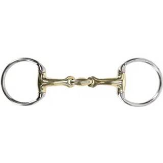 QHP Argentan Eggbutt Tre-Delt Trensebid - 9,5 CM