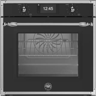 Bertazzoni FHER6117CTNX3 Heritage dampovn pyrolyse 80 liter, mattsort/krom