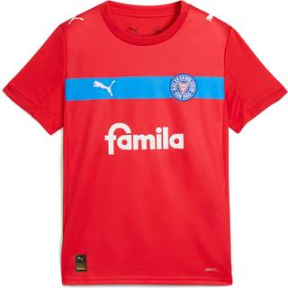 PUMA Holstein Kiel 25/26 Away Jersey Youth, Clothing, Red/Ignite Blue/White, 15-16Y
