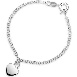 Pia&Per Heart Armbånd Sølv 62160 - Pige - 925 Sterling Silver