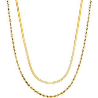 Esprit Snake Halskæde 18 kt. Forgyldt Messing S.88768736NL - Dame - Messing