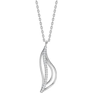 Joanli Nor RAMIRANOR halskæde i sterlingsølv m. zirkonia