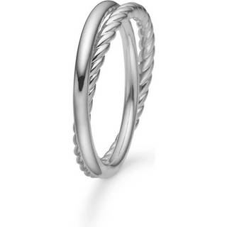 Mads Z Twist & Shine ring i sølv - Str. 54