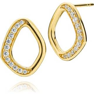 Titania Øreringe, Gold Plated