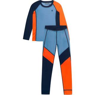 Color Kids Kid's Ski Underwear Colorblock Syntetisk undertøj Børn størrelse 116 farve blå