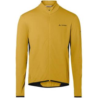 Vaude Matera L/S Tricot II Cykeljersey Herrer størrelse M farve gul