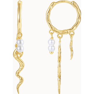 Delmar Earrings - Forgyldt