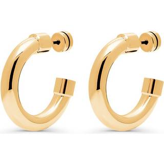 Esprit Bold Øreringe 18 kt. Forgyldt Messing S.88873351NL - Dame - Brass