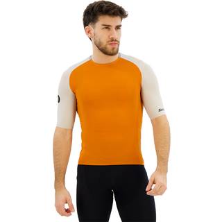 Santini Pelle Stelth Fir Slip-On Jersey Cykeljersey størrelse 3XL farve orange