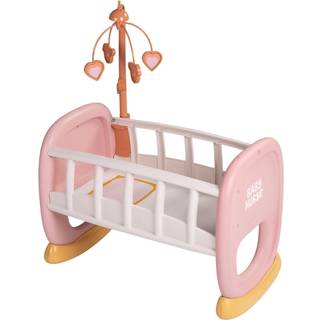 Smoby Baby Nurse Dukkevugge med Uro – vugge for dukker