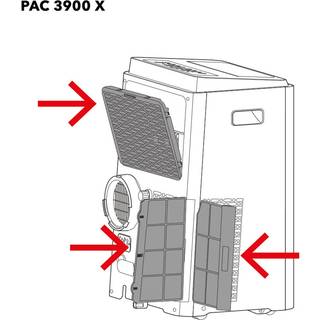 Trotec PAC 3900 X luftfilter