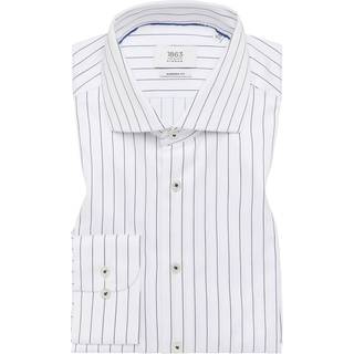 MODERN FIT Shirt in white striped