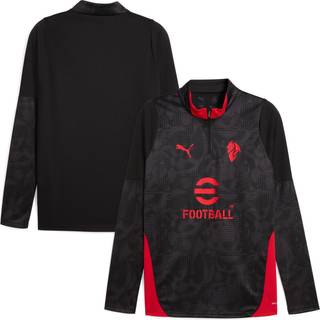 PUMA AC Milan 25/26 Training Quarter-Zip Top Men, Sport, Black/Red, XS