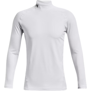 Langærmet T-shirt Under UA CG Armour Fitted Mock 1366066-100 Størrelse M
