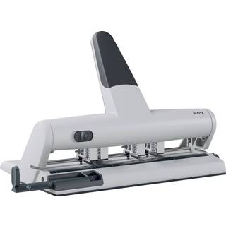 Hulapparat 4-6 huls, 30 ark, Leitz 5114 sølv, varenr. 51140084