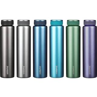 Sistema rustfri stålflaske (280ml) - flere varianter - assorteret (På lager i butik)