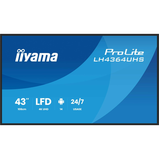 IIYAMA 43" LFD, 3840x2160, Portrait,