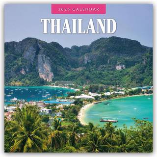 Thailand 2026 Square Wall Calendar