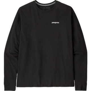 Patagonia P-6 Logo Responsibili Langærmet t-shirt - S - black