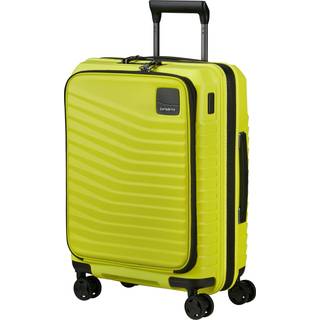 Samsonite Intuo 55cm - Kabinekuffert Ekspanderbar Front Pocket Lime, Kabinekuffert
