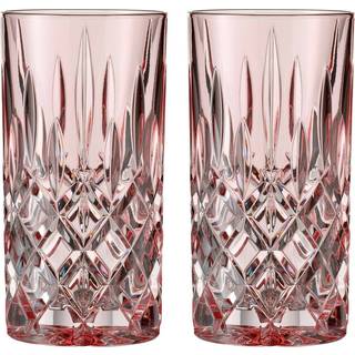 Noblesse longdrinkglas, rosé, 2 stk.