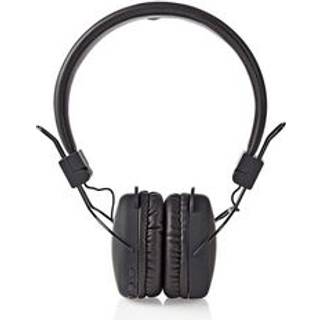 Nedis trådløse on-ear hovedtelefoner med mikrofon, sort