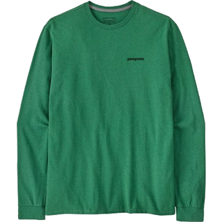 M's L/S P-6 Logo Responsibili-Tee Heartleaf Green - S / GREEN