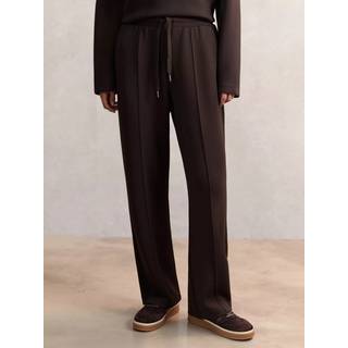 Reiss Reiss Jemma Modal Blanding Interlock Joggingbukser med brede bukseben