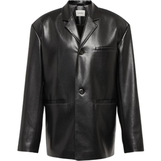 Nanushka Sanco faux leather jacket - black - EU 50