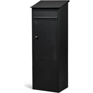 Habo 9440B stående postkasse, sort