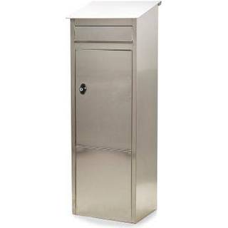 Habo 9440B stående postkasse, rustfrit stål