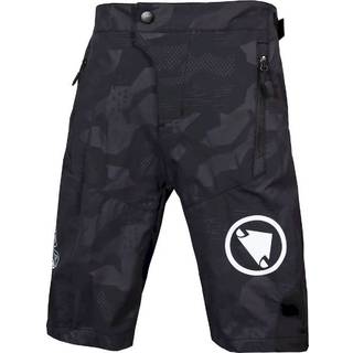 Endura MT500 Burner Cykelshorts Til Børn Sort/Camo - Størrelse 7-8 år