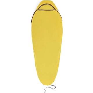 Sea To Summit Reactor Sleeping Bag Liner Mummy Sulphur Yellow, Compact