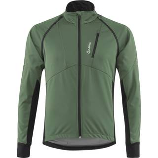 Löffler Bike Zip-Off Jacket San Remo Airblocc Light Cykeljakke Herrer størrelse 52 farve olivengrøn/grøn