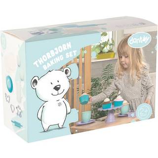 DanToy Thorbjørn dessertsæt i æske 22 dele