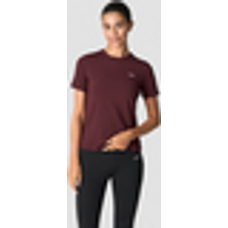 Training High Neck T-Shirt Wmn Burgundy