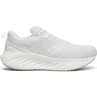Saucony Triumph 22 Løbesko Str. 45 Hvid Herre - Komfortabel og Støttende Løbssko