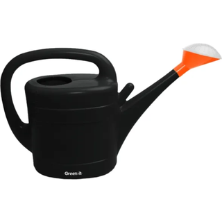 Vandkande med brusehoved 10 liter sort