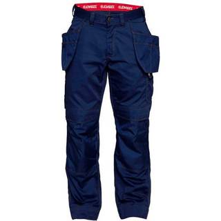 Engel 2761-630 Combat håndværkerbukser med hængelommer / Arbejdsbukser Marine K104