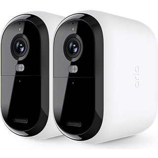 Arlo Essential 3 2K XL övervakningskamera - 2 pack - Vit