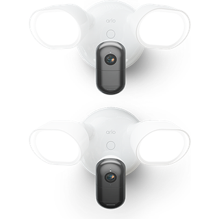 Arlo Wired Floodlight overvågningskamera (hvid, 2-pak)