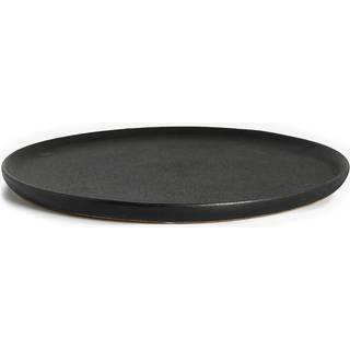 Byon Raw Black tallerken Ø 20 cm Sort