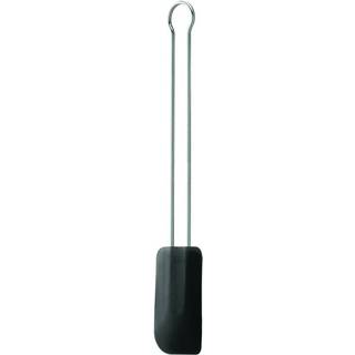 Rösle Silikon Teigschaber 20 cm schwarz - Schwarz