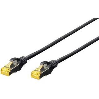 Digitus DK-1644-A-0025/BL netværkskabel Sort 0,25 m Cat6a S/FTP (S-STP)