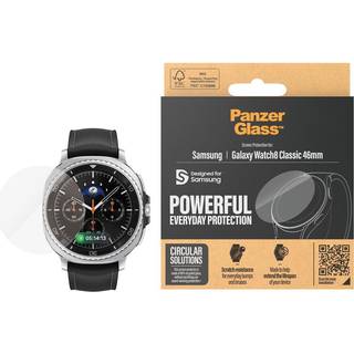 Samsung Galaxy Watch8 Classic PanzerGlass Skærmbeskyttelse Hærdet Glas - 46mm - Klar