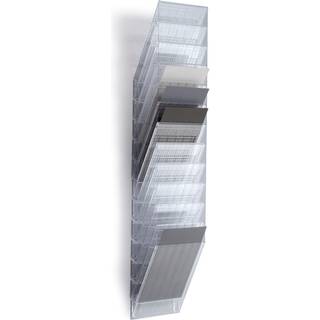 Durable Flexiboxx brochureholder A4 12-fag stående klar